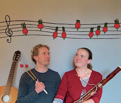 Singrid und Sebastian - Singen im Kindergarten